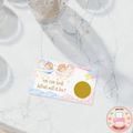 ATM Size Scratch Card Gender Reveal (10pcs Set) – Guess & Scratch Surprise | Part 2