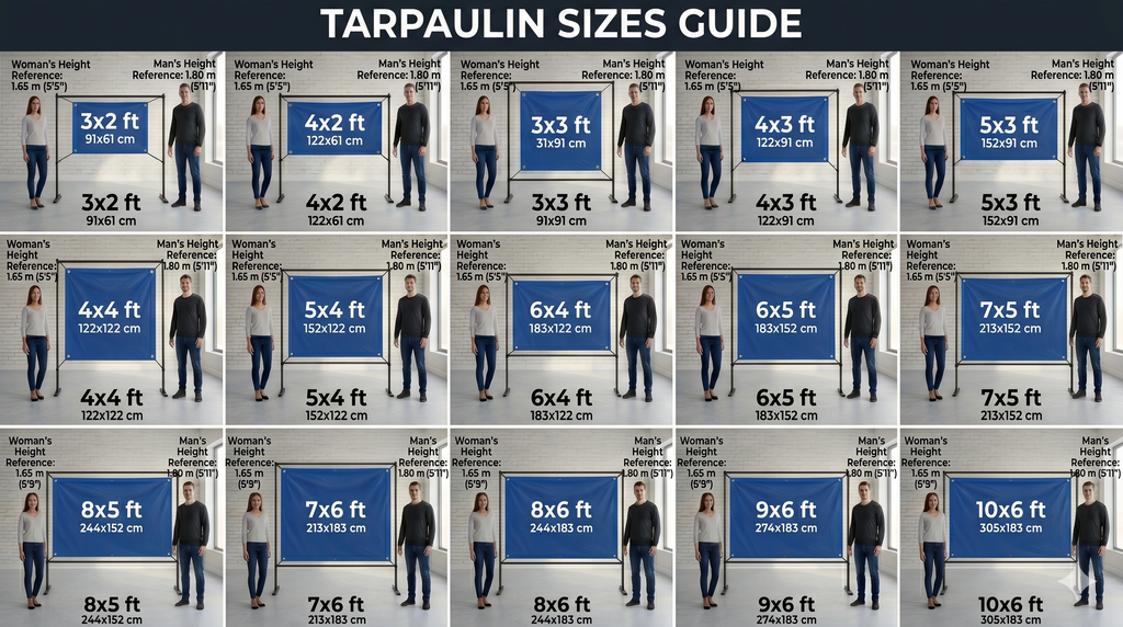 Custom Tarpaulin Banner Printing (All Sizes - Landscape & Portrait)