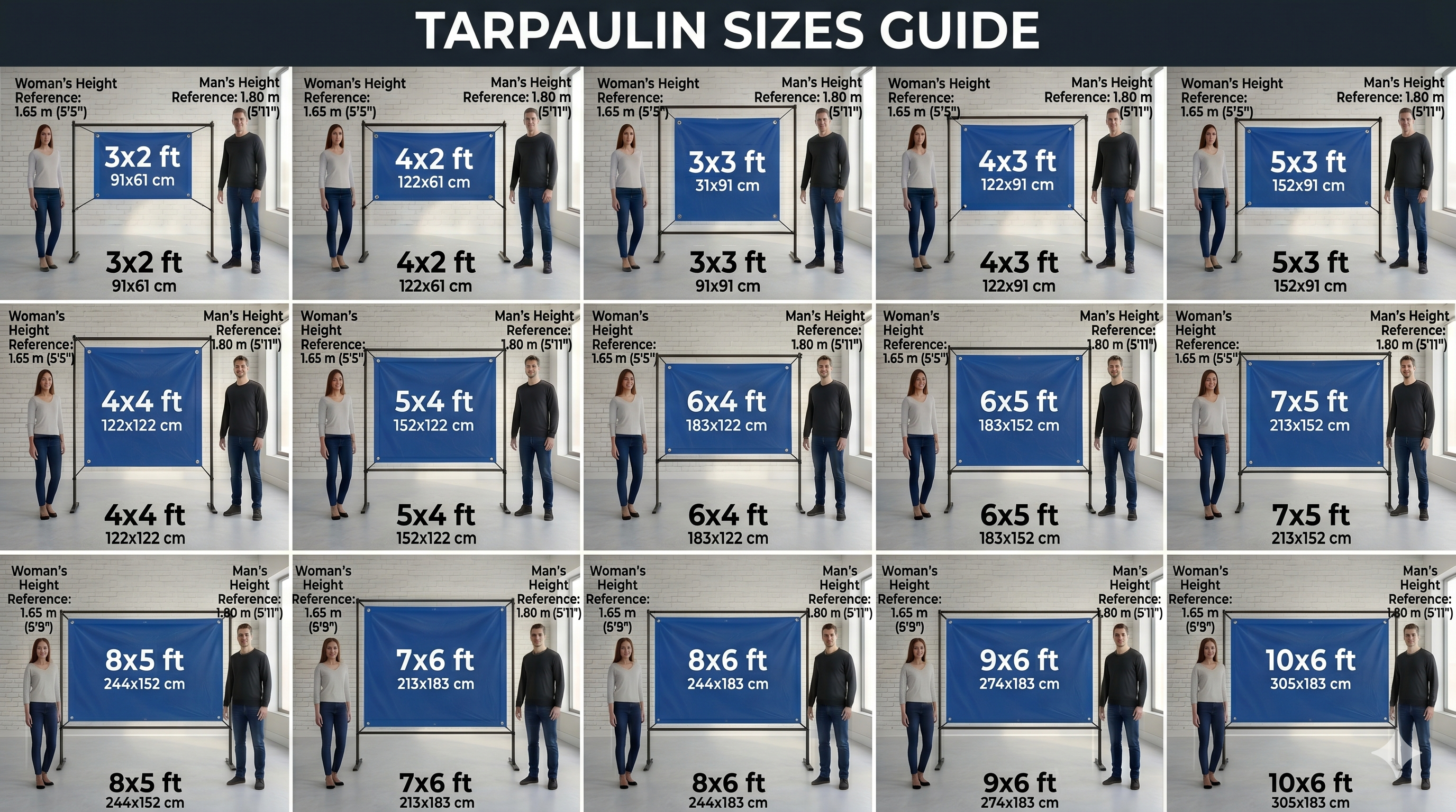 Custom Tarpaulin Banner Printing (All Sizes - Landscape & Portrait)