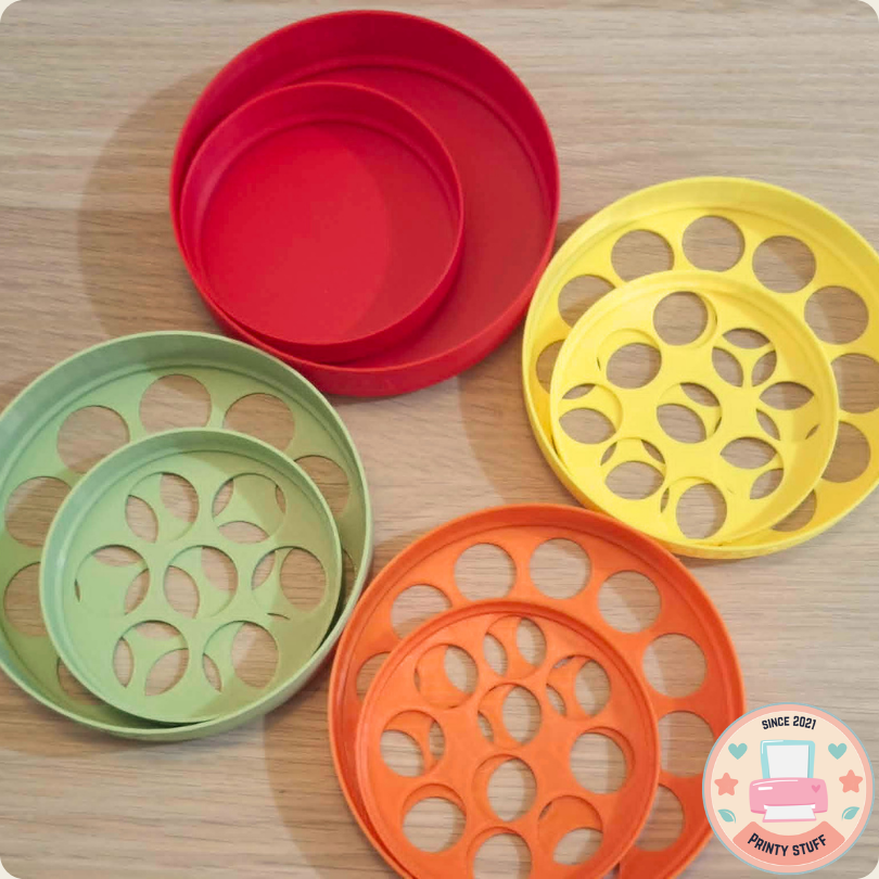 Stackable Philippine Coin Sorter / Organizer (Small & Big Sizes)