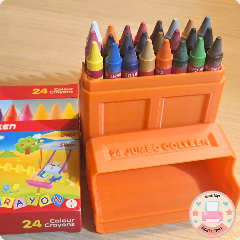 Personalized Crayon Case for Colleen