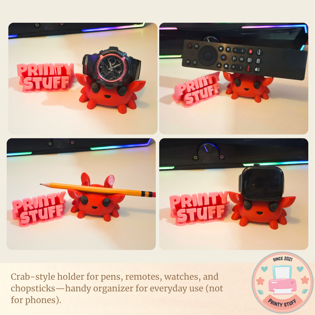 Mr. Craby Multi-Purpose Holder