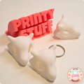 Cubone Skull Pokemon Keychain