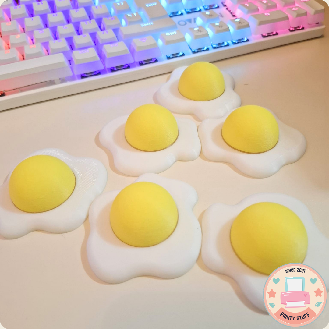 Egg Clicker Keychain