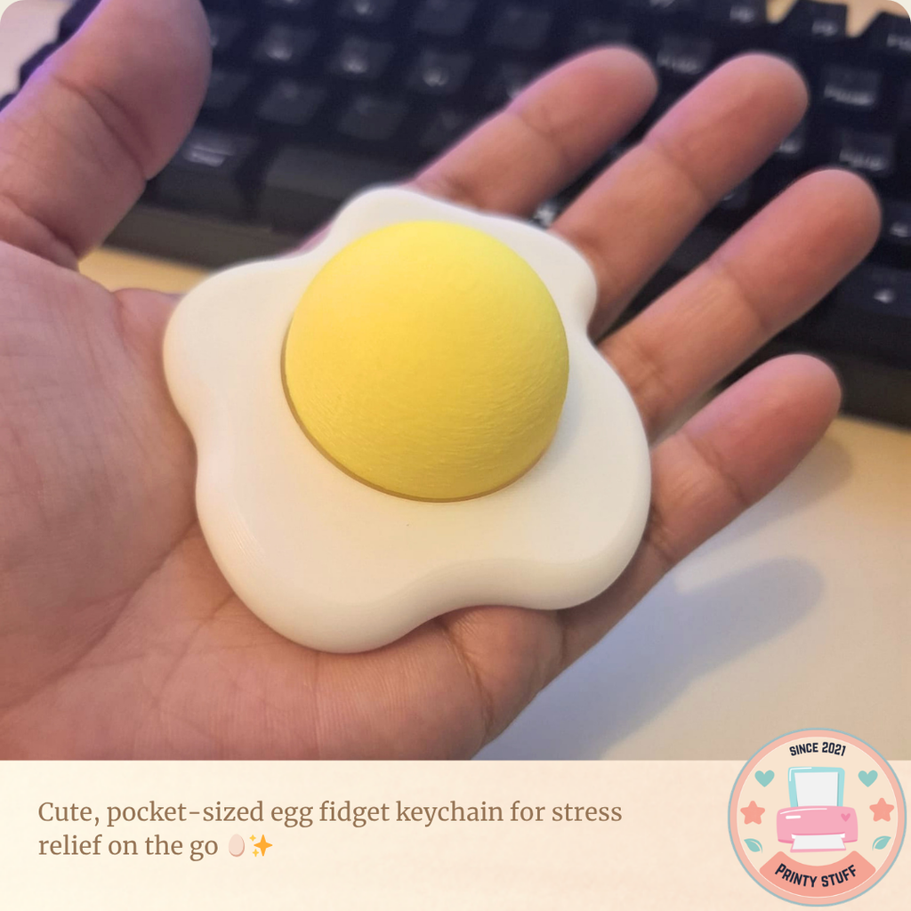 Egg Clicker Keychain