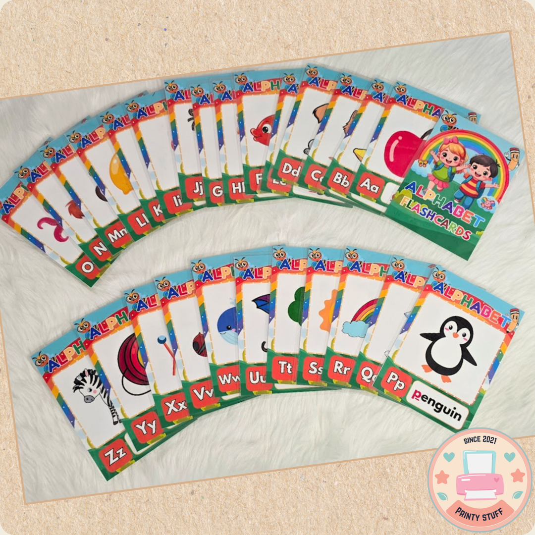 Interactive A to Z Alphabet Flashcards: Early Learning Made Easy