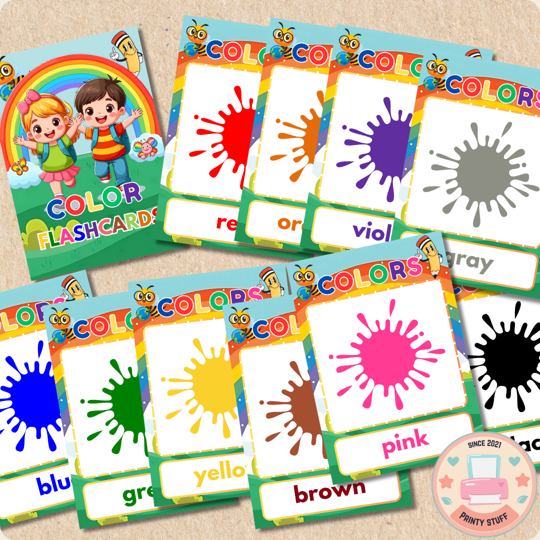 My First Colors Flashcards