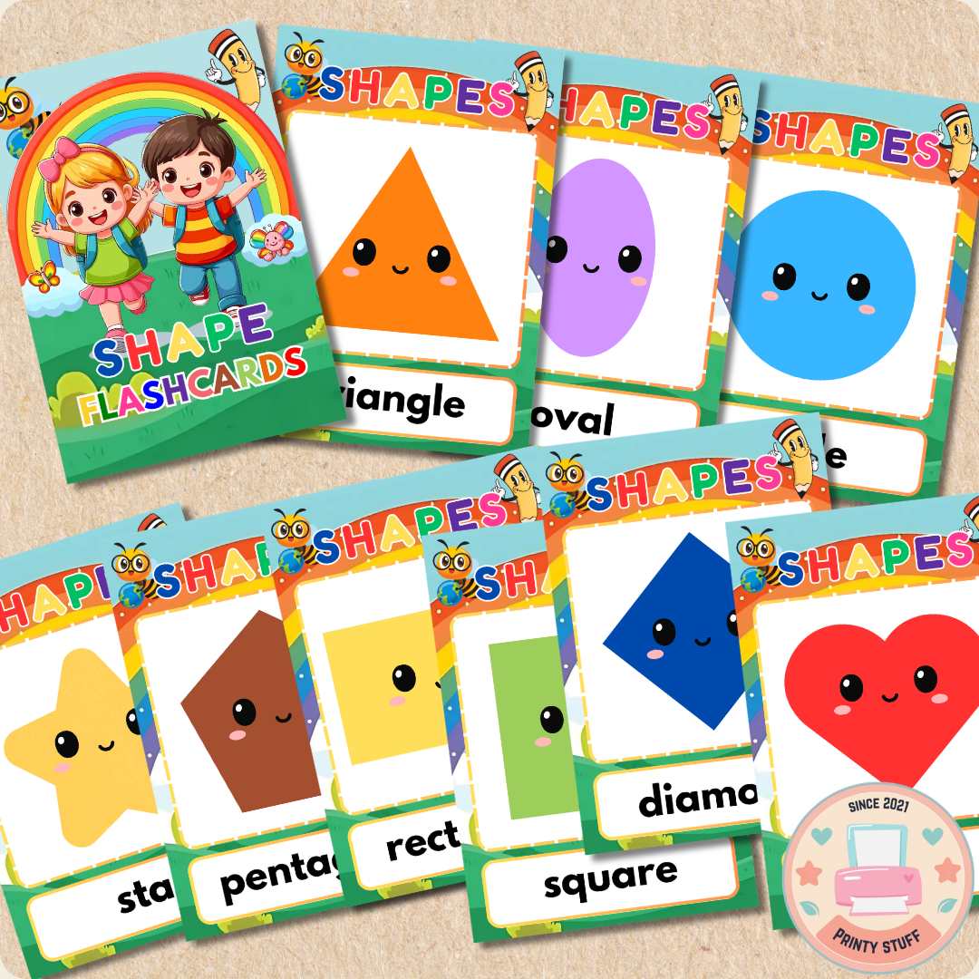 Shape Explorer: My First Shapes Learning Flashcards