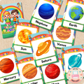 Space Explorer: Solar System & Sun Learning Flashcards