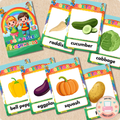 Garden Fresh: My First Vegetables Flashcards