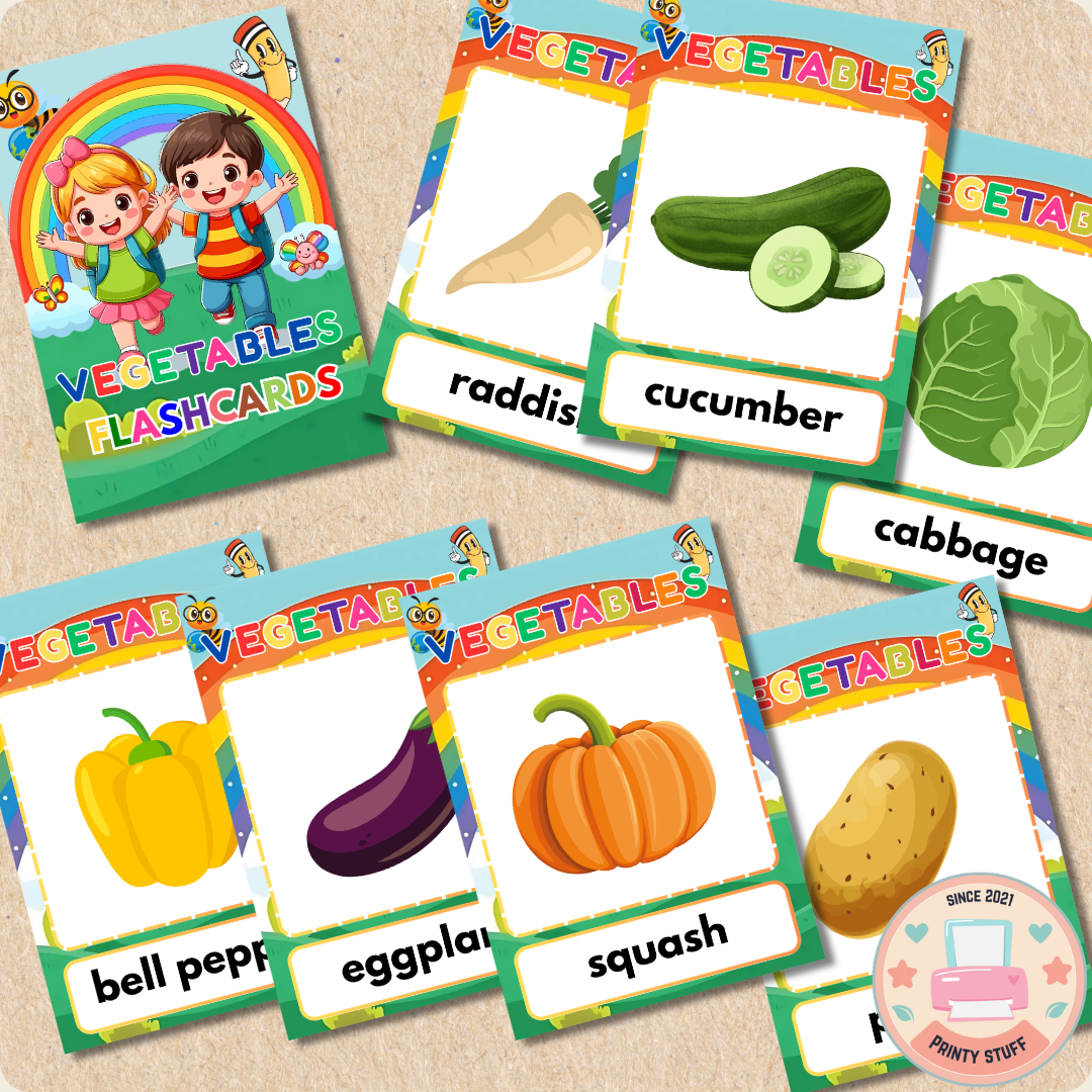 Garden Fresh: My First Vegetables Flashcards