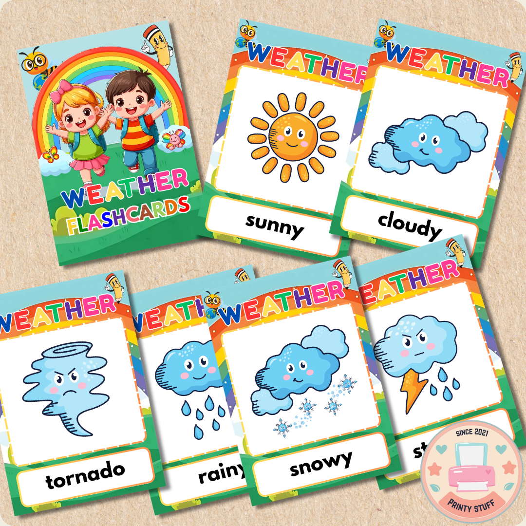 Daily Weather Watch: My First Weather Flashcards