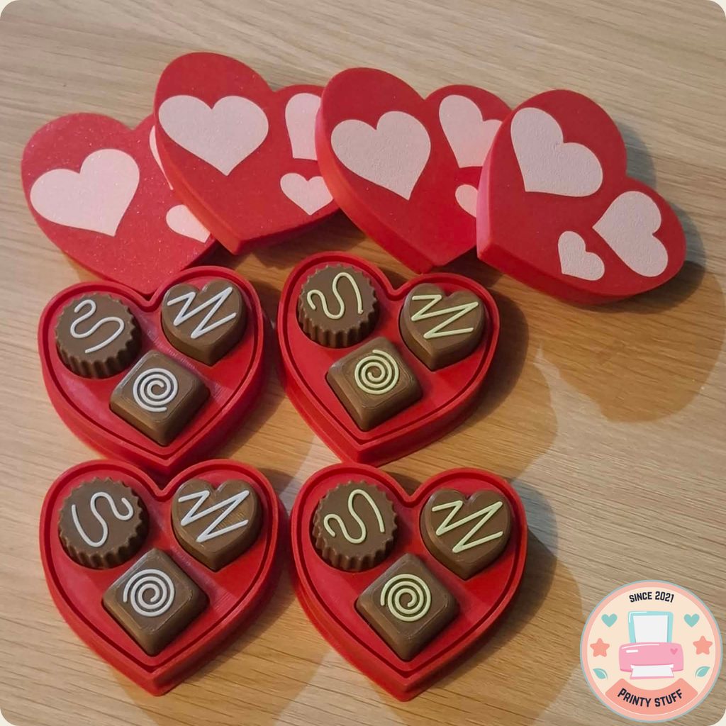 Heart Chocolate Box Fidget Clicker