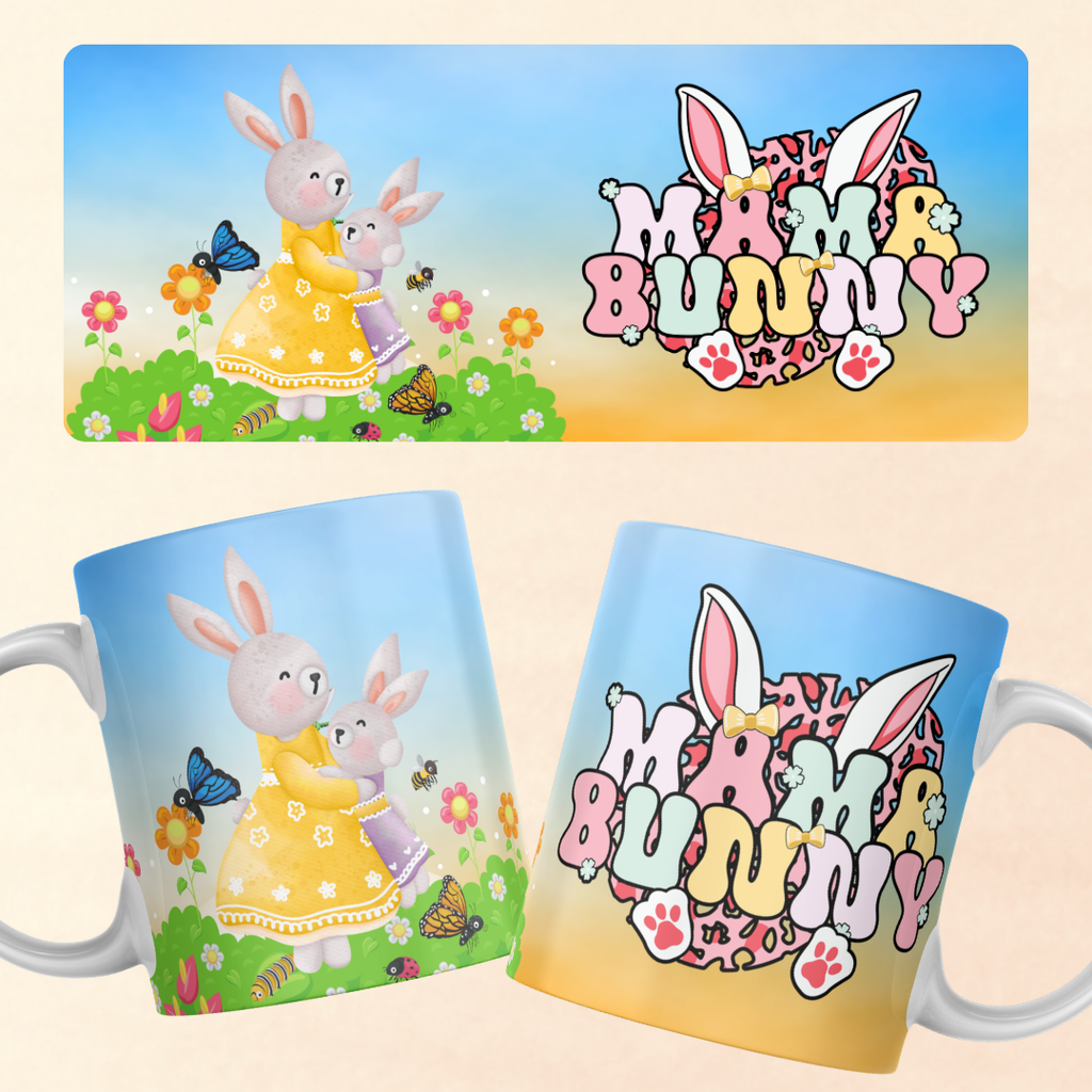 Heartwarming "Mama Bunny" Mug