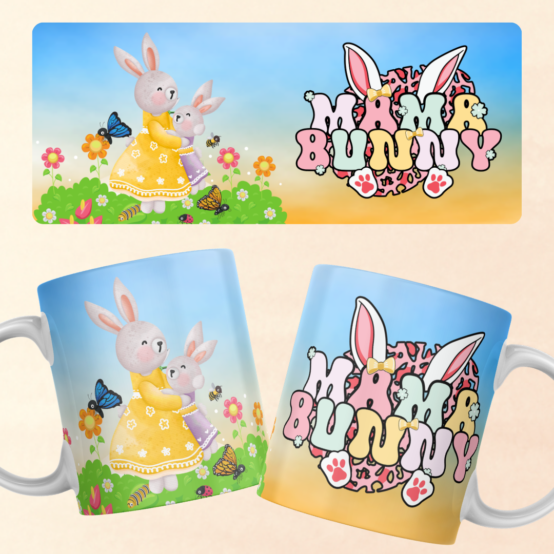 Heartwarming "Mama Bunny" Mug