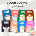 Color Coding Animal Notebook Series