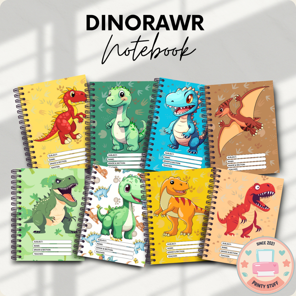 Dinorawr Notebook Series