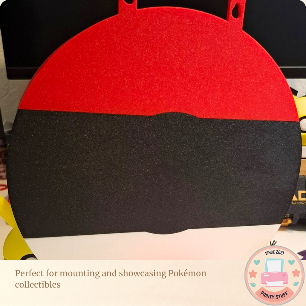 Pokémon Pokéball Round Display Wall Mounted