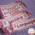 Personalized Notebook Stickers Label