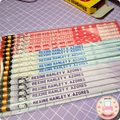 Personalized Pencil Mongol Sticker Character | Standard
