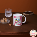 "#1 Teacher - Happy Teacher's Day" Cartoon Coffee Mug
