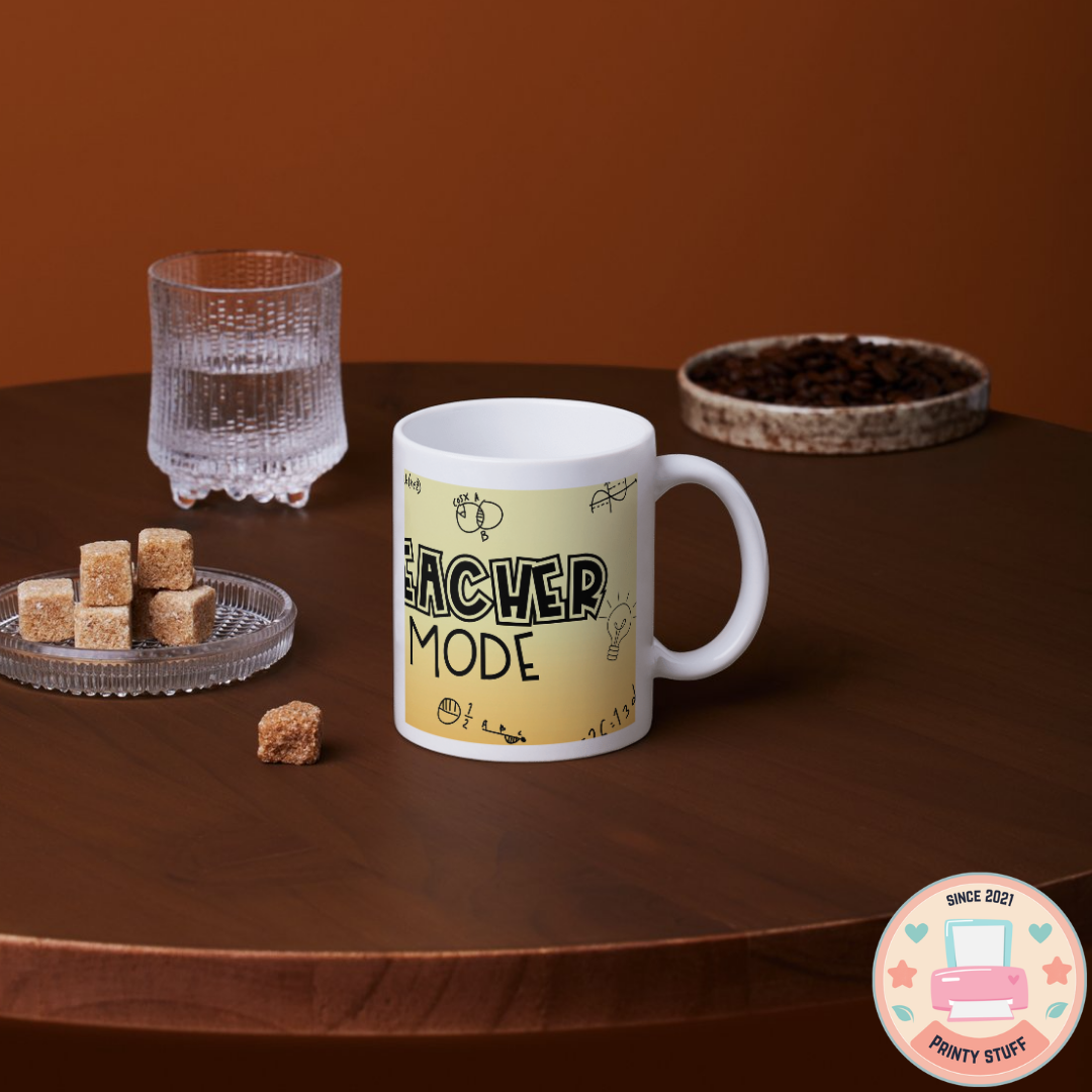 "Teacher Mode" Coffee Mug