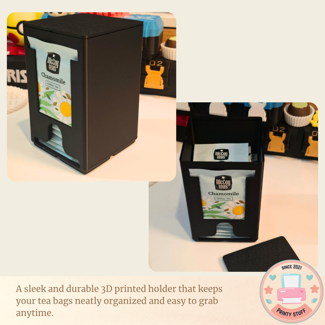 Tea Bag Organizer Dispenser